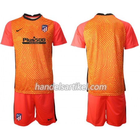 Atlético Madrid Torwart Kinder Trikotsatz 2020/21 M003  Kurzarm (+ Kurze Hosen)